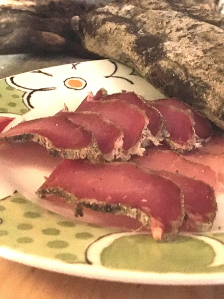 Istrian dried pork loin (ombolo)